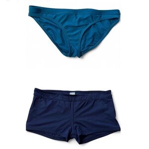 SWIM BUNDLE - Two X-Large Women's Swim Bottoms - Nike & Kona Sol